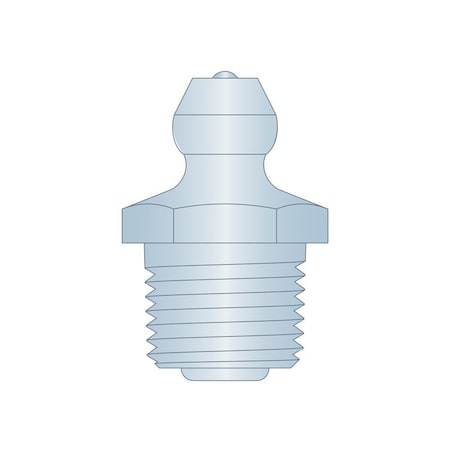 Heritage Industrial Grease Fitting, 1/8"-27NPTF CS Z3 H1609Z3